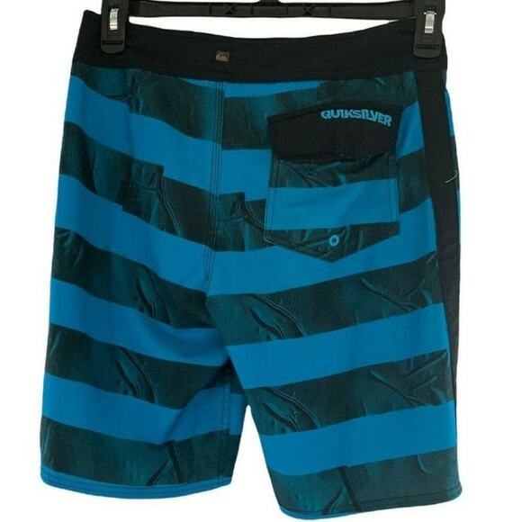 Quiksilver Cypher Series Short Mens Size 28 4-Way Stretch Drawstring Boardshorts - Picture 2 of 7